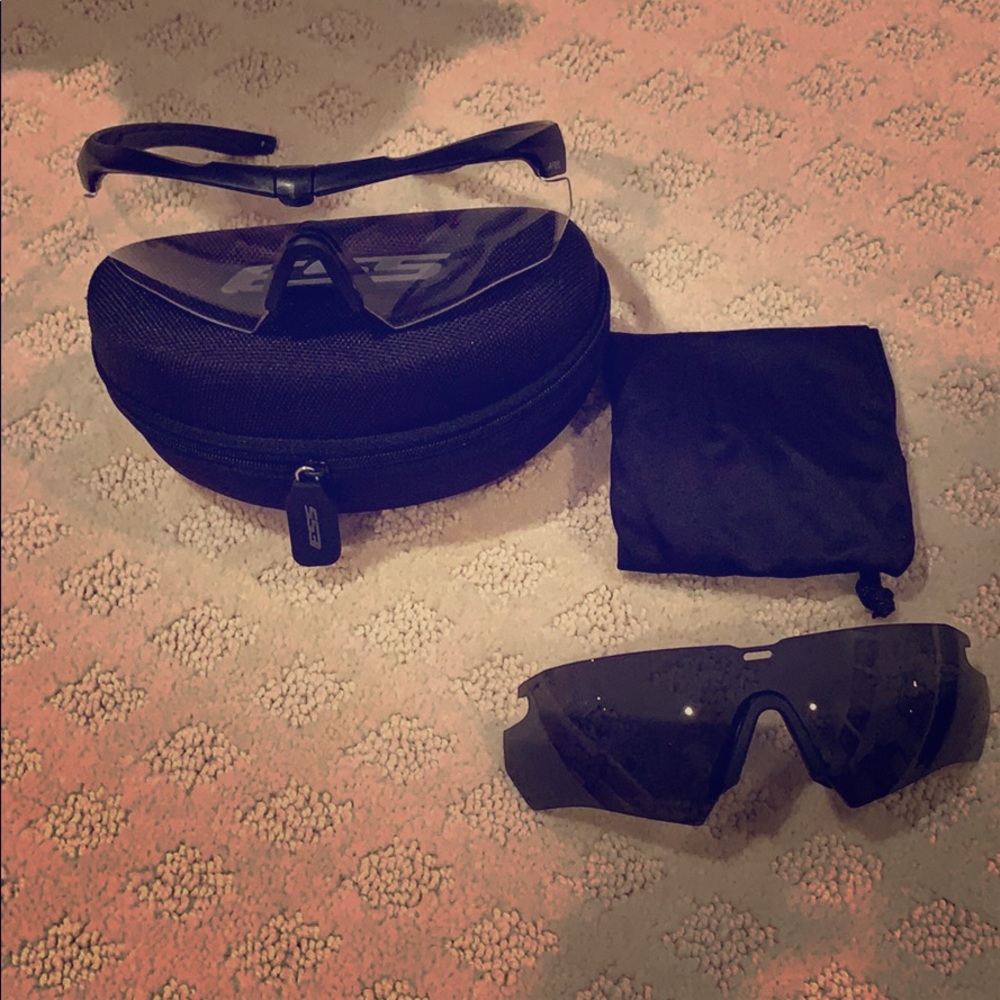 Military grade ESS ballistic eyewear